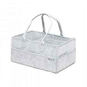 SIPO Organizér nejen na hygienické potřeby pro děti, plstěný, ŠEDÝ