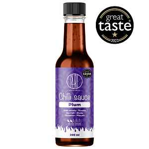 BrainMax Pure® Chilli sauce, Plum (chilli omáčka, švestka), 200 ml