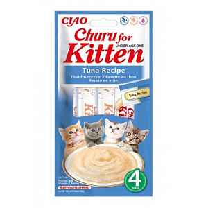 Churu Cat Kitten Tuna Recipe 4x14g