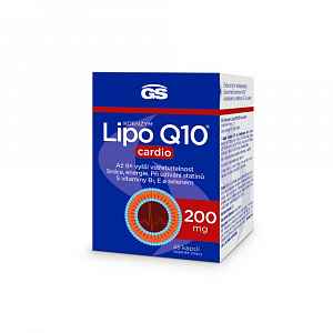 GS Koenzym Lipo Q10 200 mg cardio 45 kapslí