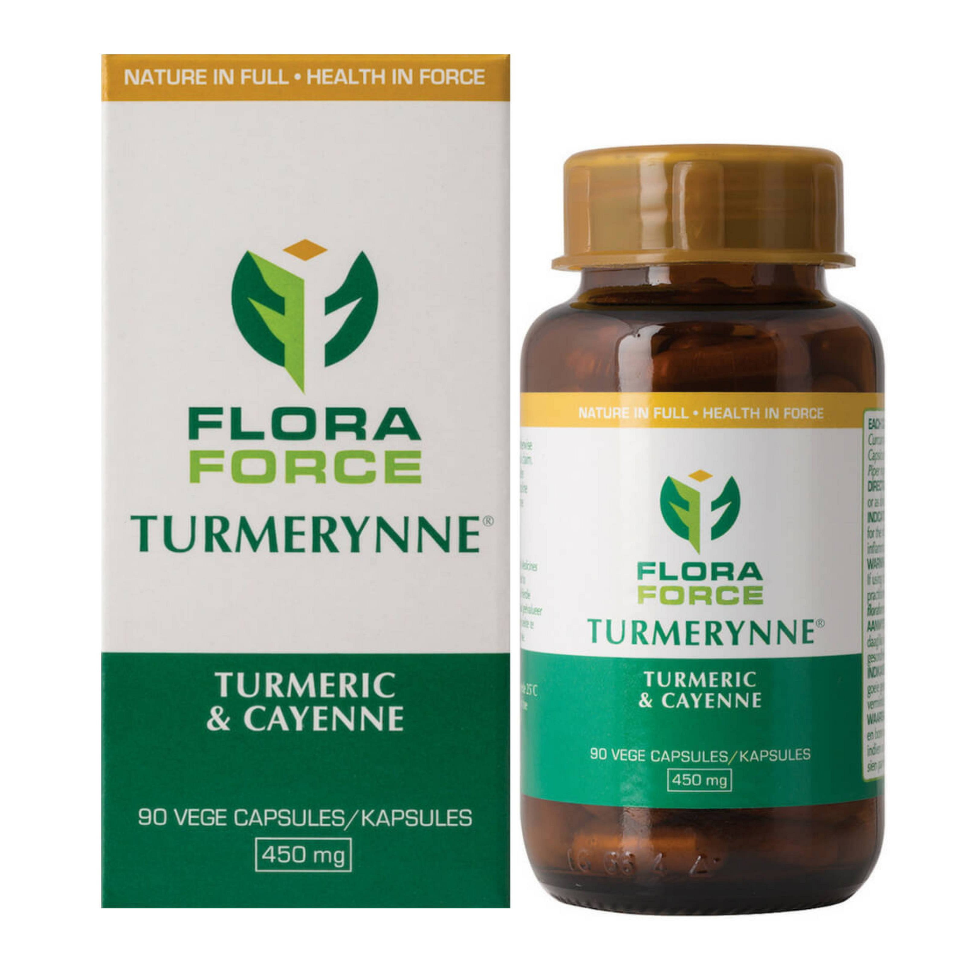 Flora Force Turmerynne 90 kapslí