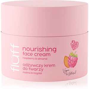 Fluff Raspberries & Almonds pleťový krém s vyživujícím účinkem 50 ml