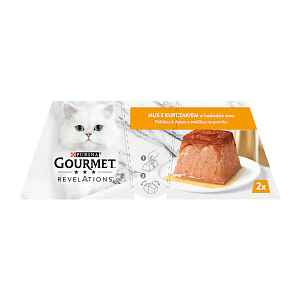 Gourmet Jemná paštika s kuřetem a omáčkou 114 g