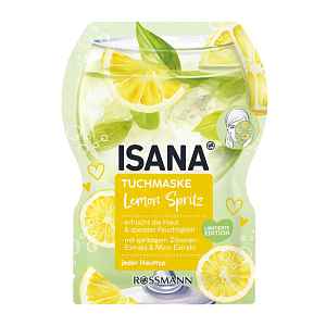 ISANA Pleťová maska  Lemon spritz