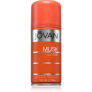 Jovan Musk For Men deodorant s parfemací pro muže 150 ml