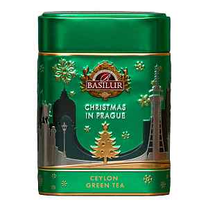 BASILUR Around the World Christmas in Prague Green plech 75 g