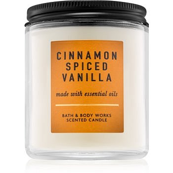 Bath & Body Works Cinnamon Spiced Vanilla vonná svíčka 198 g I.