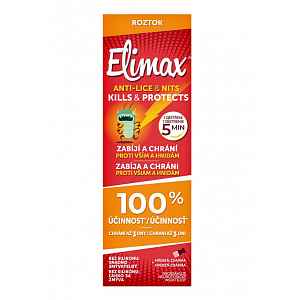 Elimax Roztok proti vším a hnidám 100 ml + hřeben