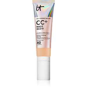IT Cosmetics Your Skin But Better CC + Nude Glow CC krém pro rozjasnění pleti SPF 40 Medium Tan 32 ml