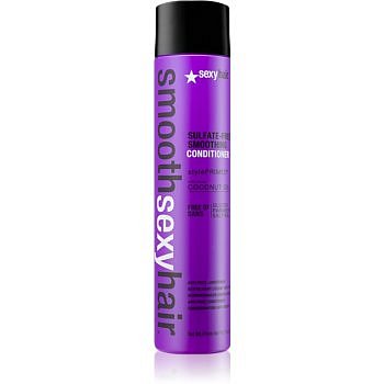 Sexy Hair Smooth jemný kondicionér bez sulfátů pro nepoddajné a krepatějící se vlasy 300 ml