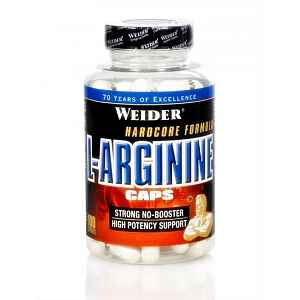 Weider, L-Arginine Caps, 100 kapslí