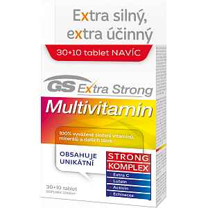 GS Extra Strong Multivitamin tablety 30+10 2016