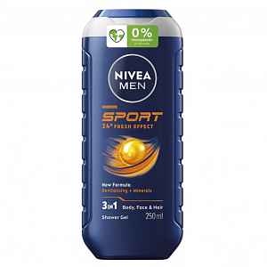 NIVEA sprchový gel Sport 250 ml