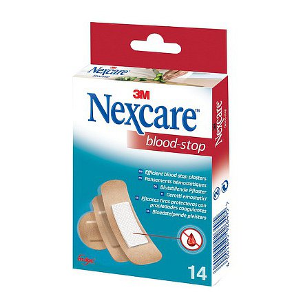 3M Nexcare Blood Stop hemostatická náplast 14ks