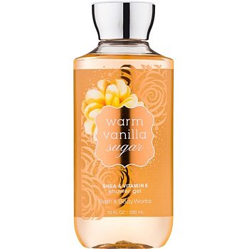 Bath & Body Works Warm Vanilla Sugar sprchový gel pro ženy 295 ml