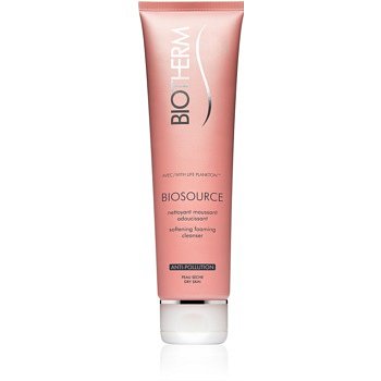 Biotherm Biosource čisticí pěnivý krém pro suchou pleť  150 ml