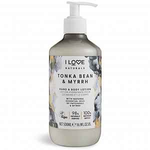 I Love Cosmetics hydratační mléko na ruce a tělo Naturals Lime, Ginger & Cardamon (Hand & Body Lotion) 500 ml