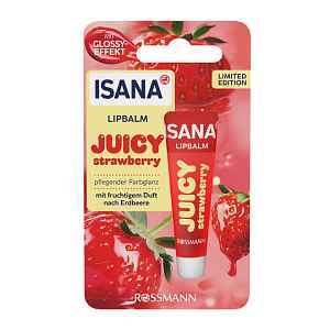 ISANA Balzám na rty Juicy strawberry 10 ml