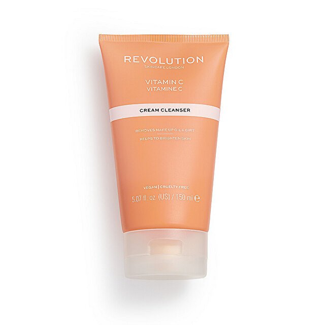 Revolution Skincare Čisticí pleťový krém Vitamin C (Cream Cleanser)  150 ml