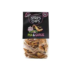 Strips Chips hrachové s česnekem 80 g