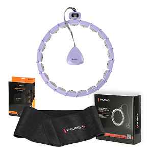 HMS Sada masážní hula hoop HHM14 a zeštíhlujícího pásu