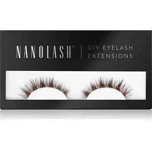 Nanolash DIY Eyelash Extensions sada na domácí prodloužení řas Harmony BROWN 36 ks