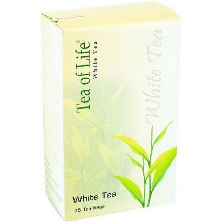 Tea of Life White tea n.s.25x2g - bílý čaj