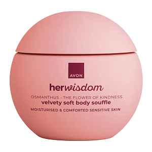 AVON  Hydratační tělové souffle pro citlivou pokožku Her Wisdom Osmanthus 180 ml