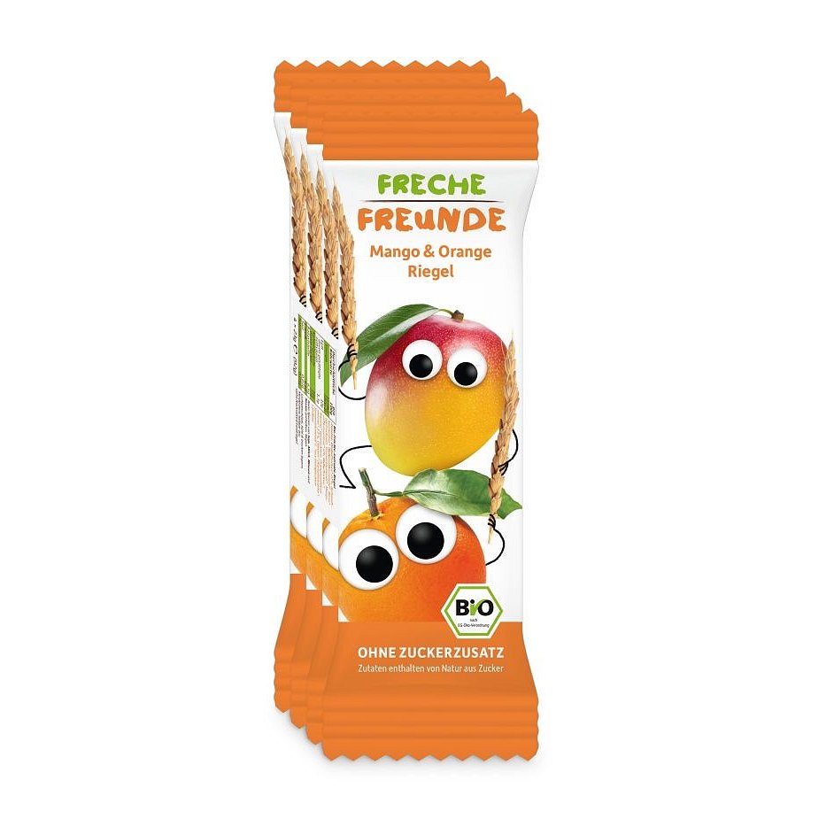 Freche Freunde BIO Ovocná tyčinka Mango a pomeranč 4x23 g