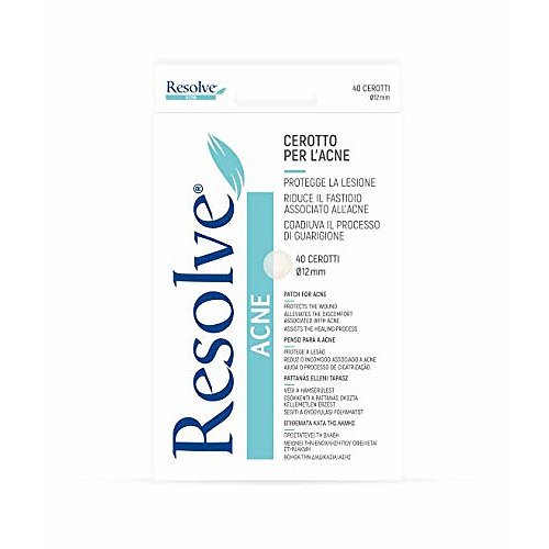 RESOLVE ACNE Hydrokoloidní náplasti na akné 40 ks