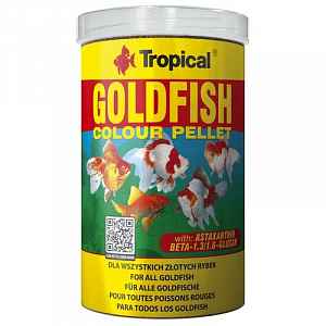 Tropical Goldfish Pellet 1000ml/360g krmivo pro závojnatky