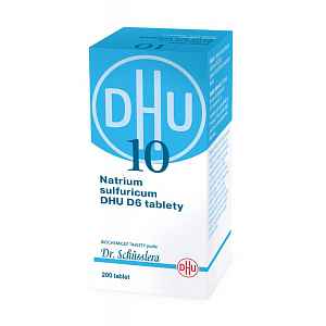 NATRIUM SULFURICUM DHU D5-D30 neobalené tablety 200