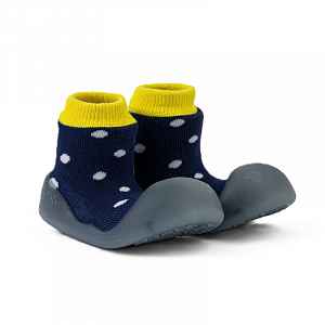 Chameleon ponožkové botičky Polka Navy vel. 135