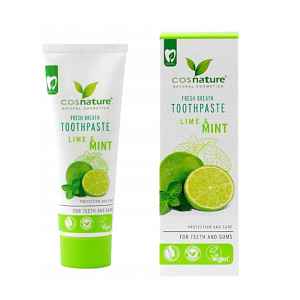 Cosnature - Zubní pasta Limetka a máta, 75 ml