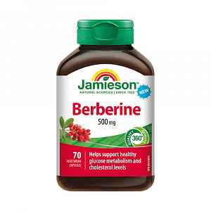 Jamieson Berberine 500 mg 70 kapslí
