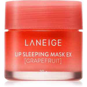 LANEIGE Lip Sleeping Mask noční regenerační maska na rty odstín Grapefruit 20 g