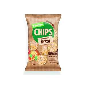 Benlian kukuřičné a rýžové chipsy pizza 60 g