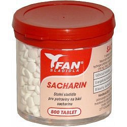 Fan sladidlo Sacharin 50g/800 tablet