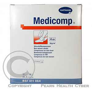 Kompres Medicomp ster.10x20cm 25x2ks