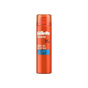 Zvlhčující gel na holení pro citlivou pleť Gillette Fusion5 Ultra Moisturizing (Shave Gel) 200 ml