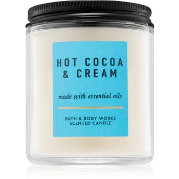 Bath & Body Works Hot Cocoa & Cream vonná svíčka IV. 198 g