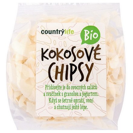 Country Life Kokosové chipsy BIO 150g