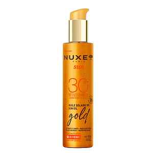 Nuxe Sun Zlatavý opalovací olej na tvář a tělo SPF30 150 ml