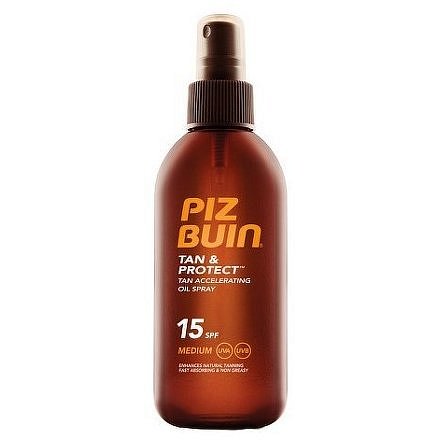 Piz Buin SPF15 Tan+Protect Oil Spray 150ml