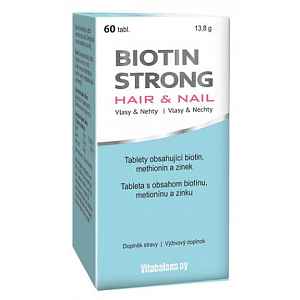 BIOTIN STRONG Hair&Nail tbl 60