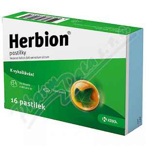 HERBION pastilka 16