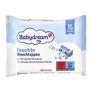 Babydream Vlhčené ubrousky  15 ks 15 ks