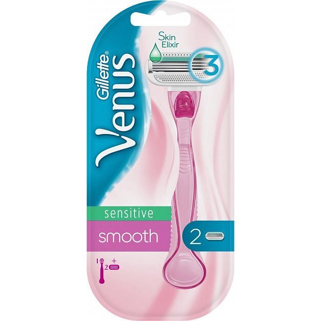 Holicí strojek Venus Sensitive Smooth + 2 hlavice