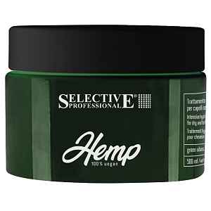 Maska pro suché a lámavé vlasy Selective Professional Hemp Intensive Hydrating Treatment - 500 ml