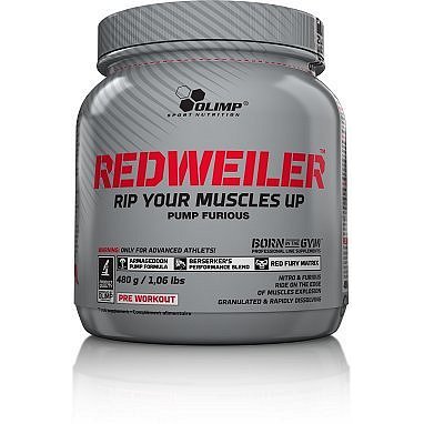 Redweiler, 480 g, Olimp, Blueberry